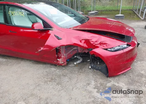 2025 Tesla Model 3 Long Range Rear-Wheel Drive from USA, damaged, VIN 5YJ3E1EA9SF067898